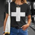Regalo Della Bandiera Svizzera Della Croce Svizzera Maglietta Regalos para ella