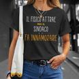 Regalo Divertente Per Sindaco Fa Innamorare Maglietta Regalos para ella