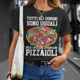 Regalo Divertente Uomo Abbigliamento Pizzaiolo Cuoco Pizza Maglietta Regalos para ella