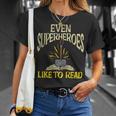 Regalo Divertido Para Amantes De Los Libros Regalo Divertido Para Profesores De Literatura Camiseta unisex Regalos para ella