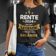 Rente 2024 Real Legend Leaves Terrain Pensioner T-Shirt Geschenke für Sie