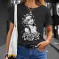 Retro Catrina I Retro Dia De Muertos I La Santísima Muerte T-Shirt Geschenke für Sie