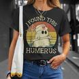 Retro I Found This Humerus Halloween Ghost Nurse Humorous T-shirt Gifts for Her