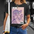 Retro Otaku Fiori Di Ciliegio Giapponesi Sakuraaporwave Maglietta Regalos para ella