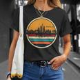 Retrointage Berlin Skyline Berlin City T-Shirt Geschenke für Sie