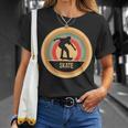 Retrointage Skating Skater T-Shirt Geschenke für Sie