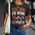 Sarkasmus Ich Bin Ein Mann T-Shirt Geschenke für Sie