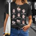 Saustark Pigs Sau Saukalt Saustark Word Game T-Shirt Geschenke für Sie