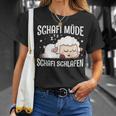 Schafi Müde Schafi Schlafen Schaf Pyjamas Schlaf Saying T-Shirt Geschenke für Sie