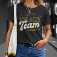 Schlager Fans Partner Look Schlager Team Schlager Outfit Costume T-Shirt Geschenke für Sie