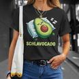 Schlavocado Pyjamas Nightdress Pyjamas Sleep Avocado T-Shirt Geschenke für Sie