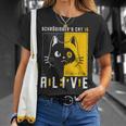 Schrödingers Cat Condition Quantum Mechanics Physicist T-Shirt Geschenke für Sie