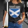 Scotland Flag Scottish Flag Football Fan T-Shirt Geschenke für Sie