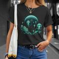 Scuba Diver And Jellyfish For Ocean Dive Trip Scuba Diving T-Shirt Gifts for Her