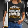 With Seine Majestät Der Busfahrer Cool Print T-Shirt Geschenke für Sie