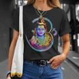 Shiva Om Symbol Hindu Goa Aum Simbolo Psichedelico Hippie Ohm Maglietta Regalos para ella