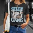 Silly Gang Goose Meme Duck Uomini Donne Bambini Maglietta Regalos para ella