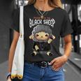 Simpatica Pecora Nera Metal Maglietta Regalos para ella