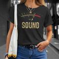 Sound Engineeru Meter Audio Engineer Maglietta Regalos para ella
