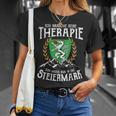 Steiermark Wappen Keine Therapie Steirer Austria T-Shirt Geschenke für Sie