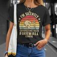 Sto Correggendo Silenziosamente La Sicurezza Informatica Della Configurazione Del Firewall Maglietta Regalos para ella