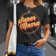Super Mom Family Mother Children Mom T-Shirt Gifts for Her