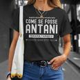 SupercazzolaLike Antani Frase Divertente Maglietta Regalos para ella