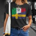 Svezia Italia Bandiera Amicizia Italiana Svedese Maglietta Regalos para ella