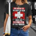 Switzerland Children's Switzerland Swiss Flag Women's T-Shirt Geschenke für Sie