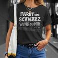 Tarn Sich Schwarz Wenn Du Mir Auf Die Nerven Gehst Text In German T-Shirt Geschenke für Sie