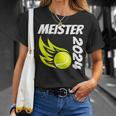 Team Club Tennis Meister 2024 Climber Fan Trainer T-Shirt Geschenke für Sie