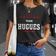 Team Hugues Lifetime Member Hugues Last Name T-Shirt Gifts for Her