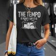 Tempo Is What I Say It Is Music Banda Musicale Batteristi Maglietta Regalos para ella