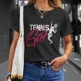 Tennis Player Girls Tennis T-Shirt Geschenke für Sie