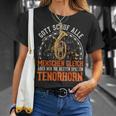 Tenor Horn Gott Tenor Hornist T-Shirt Geschenke für Sie