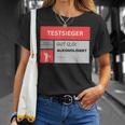 Test Winner Gut Alcoholisiert T-Shirt Geschenke für Sie