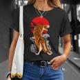 Tigre Japón Estilo Tigre Camiseta unisex Regalos para ella