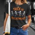Trick Or Treatment Pt Physical Therapy Therapist Halloween T-Shirt Gifts for Her