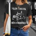 Trucker My Truck My Kingdom Saddle Pull Truck Driver T-Shirt Geschenke für Sie