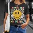 Twinning With My Bestie Twin Matching Twins Day Best Friend T-Shirt Gifts for Her
