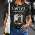 Two Moles Per Litre Science Humour Animal Pun T-Shirt Geschenke für Sie