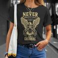 Never Underestimate The Power Of Cheshire Personalized Last Name T-Shirt Gifts for Her