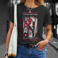 Uomo The Devil Saw Me With My Head Down Thought He'd Won – Amen Maglietta Regalos para ella