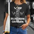 V8 Blubbern Und Grinsen Hubraum T-Shirt Geschenke für Sie