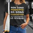 Vêtements Nice Scripts Man Piémontais T-Shirt Cadeaux pour elle