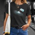 Via Lattea Galaxy Camicia Giochi Di Parole Astronomia Spazio Amanti Astronauta Maglietta Regalos para ella