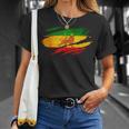 Vintage Ancient Ethiopia Flag Lion Judah Rasta Reggae T-Shirt Geschenke für Sie