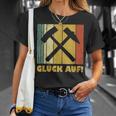 Vintage Ruhrpott Glück Auf Mining Beater And Iron T-Shirt Geschenke für Sie