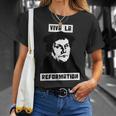 Viva La Reformation Martin Luther Reformierte T-Shirt Geschenke für Sie