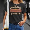 Wafer-Thin Gschnittn Liver Cheese Meat Cheese Buns T-Shirt Geschenke für Sie